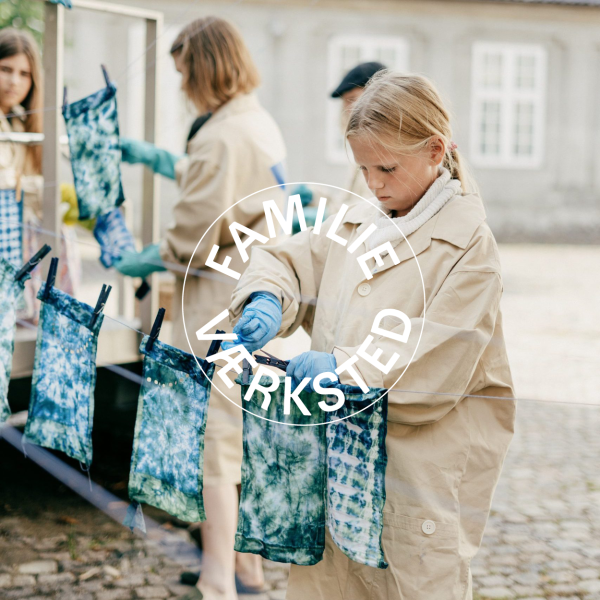 FAMILIEVÆRKSTED: SHIBORI I MUSEUMSHAVEN